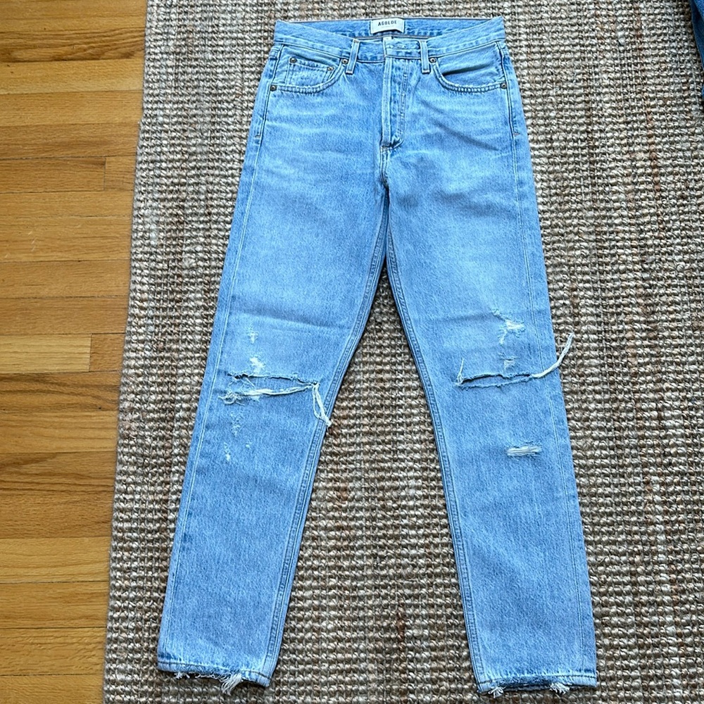Agolde Riley High Rise jeans